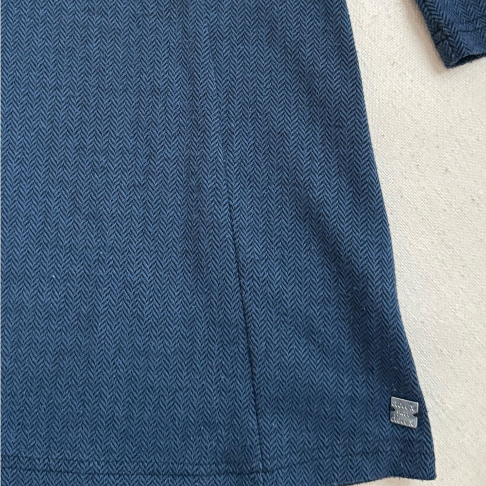 Deux par Deux Navy Ruffle Dress - Picture 4 of 6